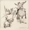 Both the wealthy Republican Party elephant and poor Democratic Party donkey have been struck by several arrows from a cherub