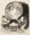 Two men, depicted as boys, use soap representing politics and the administration to blow a giant bubble representing the Philippines War