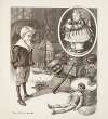 Uncle Sam, depicted as a boy, looks over his toys