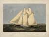 The yacht ‘Sappho’ of New York; leaving Sandy Hook July 28th. 1869 bound to Europe