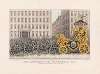 Van Amburgh & Cos. triumphal car; passing the Astor House, April 20th. 1846