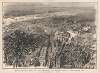 Bird’s eye view of Liverpool, as seen from a balloon, 1885