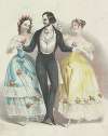 Man with two women