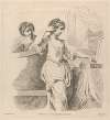 Two Women at Toilette