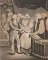 The marriage ceremony of the Prince and Princess of Wales, perform’d by the Archbishop of Canterbury, at the Chapel Royal, April 8th, 1795.