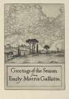 Greetings of the Season from Emily Morris Gallatin