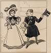 Chivalrous man inadvertently swapping his coat with a woman’s Pl.2