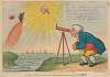 John Bull making observations on the comet