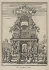 Triumphal arch erected in honor of Cardinal Mazarin after the Treaty of the Pyrenees