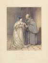 Romeo and Juliet, act IV, scene I, Juliet [Miss F. Kemble] & Friar Laurence