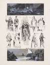 Sketches at the production of the Tempest at His Majesty’s Theatre