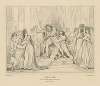 King Lear. Lear, Goneril, Regan, Cordelia, &c., act 1, scene 1