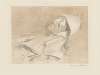 Gabriel Thomas sur son lit de mort