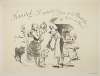 Address card of the Parisian dentist Feindel
