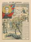 Imagerie d’Epinal. N° 120bis, La guerre 1914-1915 en images – faits, combats, épisodes, récits. Un crime abominable, l’assassinat de Miss Cavell