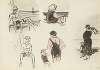 Arcachon, 1919 sur la plage