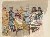 Chez le coiffeur, Pontoise, septembre 1915