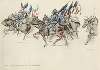 Défilé du 14 juillet 1919 Les étendards de la cavalerie