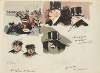 Mr Wilson, M. Poincaré, Mme Wilson, Mme Poincaré, Mr Clemenceau, 14 octobre 1918