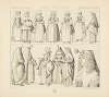 Angleterre, Brabant, Allemagne et France – costumes feminins 1640-1650 – les dames houppes