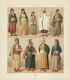 Asie Mineure – costumes des Vilayets d’aidin, de konieh et d’Angora