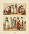 Costumes de femmes du peuple