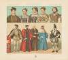 Costumes de la haute noblesse et de la magistrature – figures historiques