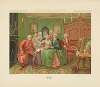 Famille bourgeoise dans son interieur – XVIIIe siecle