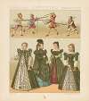 France – costumes feminins – artisans et soldats