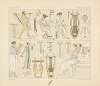 Instruments de musique ; la lyre, le luth, les flutes