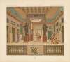 La maison pompéienne;  l’atrium, plan et profil de la maison de Pansa