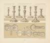 Objets mobiliers – orfevrerie – chandeliers et mouchettes