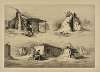 A wagoner’s shanty. The deserted picket-hut.