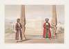 A Dooranee noble and his attendant at the palace, Candahar