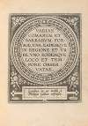 Variae Comarum et Barbarum formae – Title page