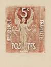 Esquisses de timbres pour un concours – 5 centimes