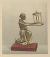 Figure Holding A Reliquary – French; Second Half Of Xiv Century