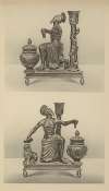 Inkstand And Candlestick With St Jerome As A Penitent – Workshop Of Riccio