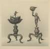 Lamp In The Form Of A Boy Holding A Cornucopia; Lamp With Double Burner – Workshop Of Riccio