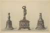 Hand Bell – Workshop Of Riccio, Hand Bell – North Italian; XVI Century, Inkstand With Classic Subject – Paduan School; Late XV Century