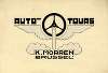 Ontwerp reclame voor ‘Auto-Tours’