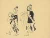 Twee processie figuren
