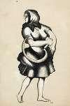 Femme à la faucille