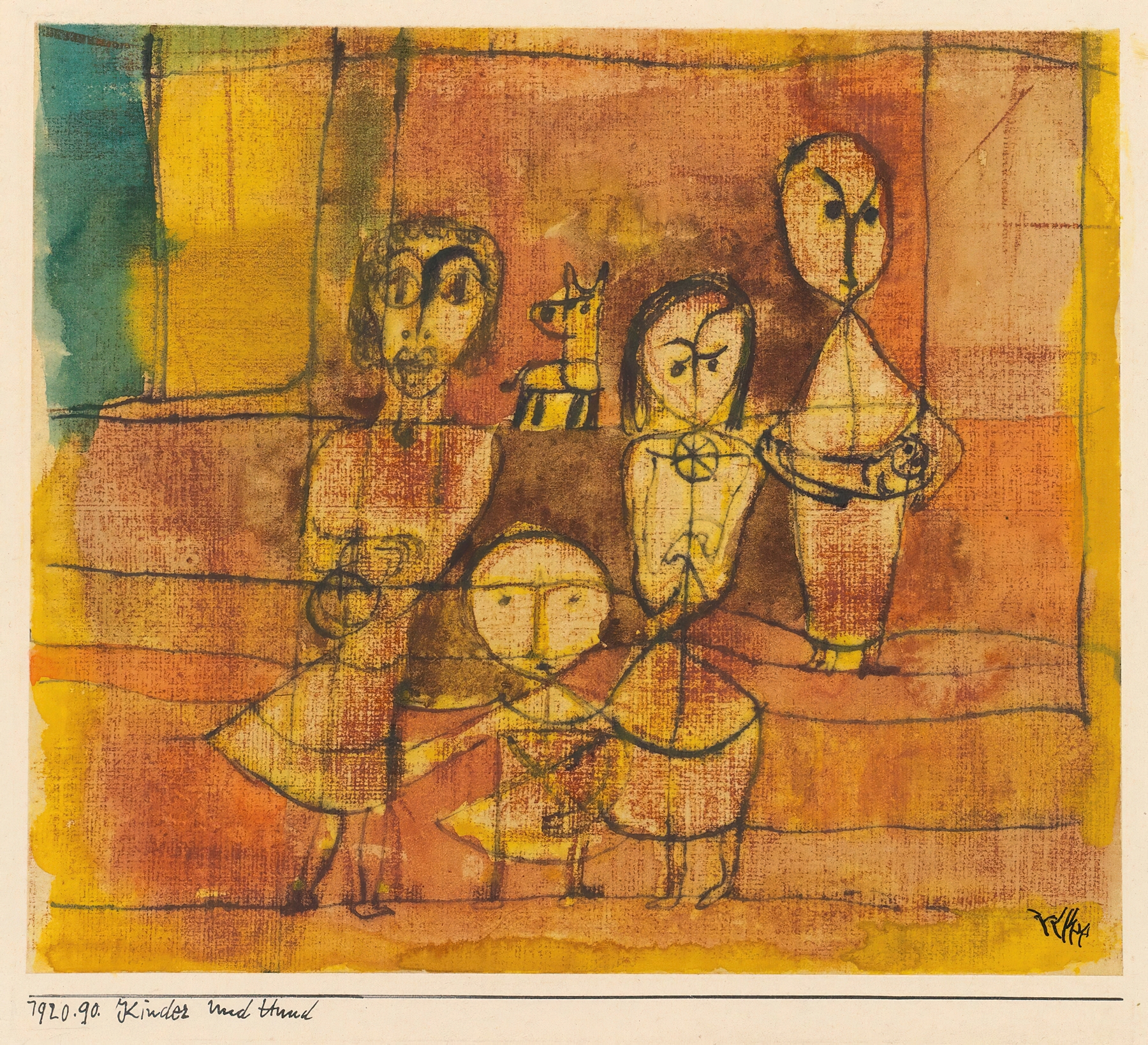 Kinder Und Hund (Children And Dog) (1920)