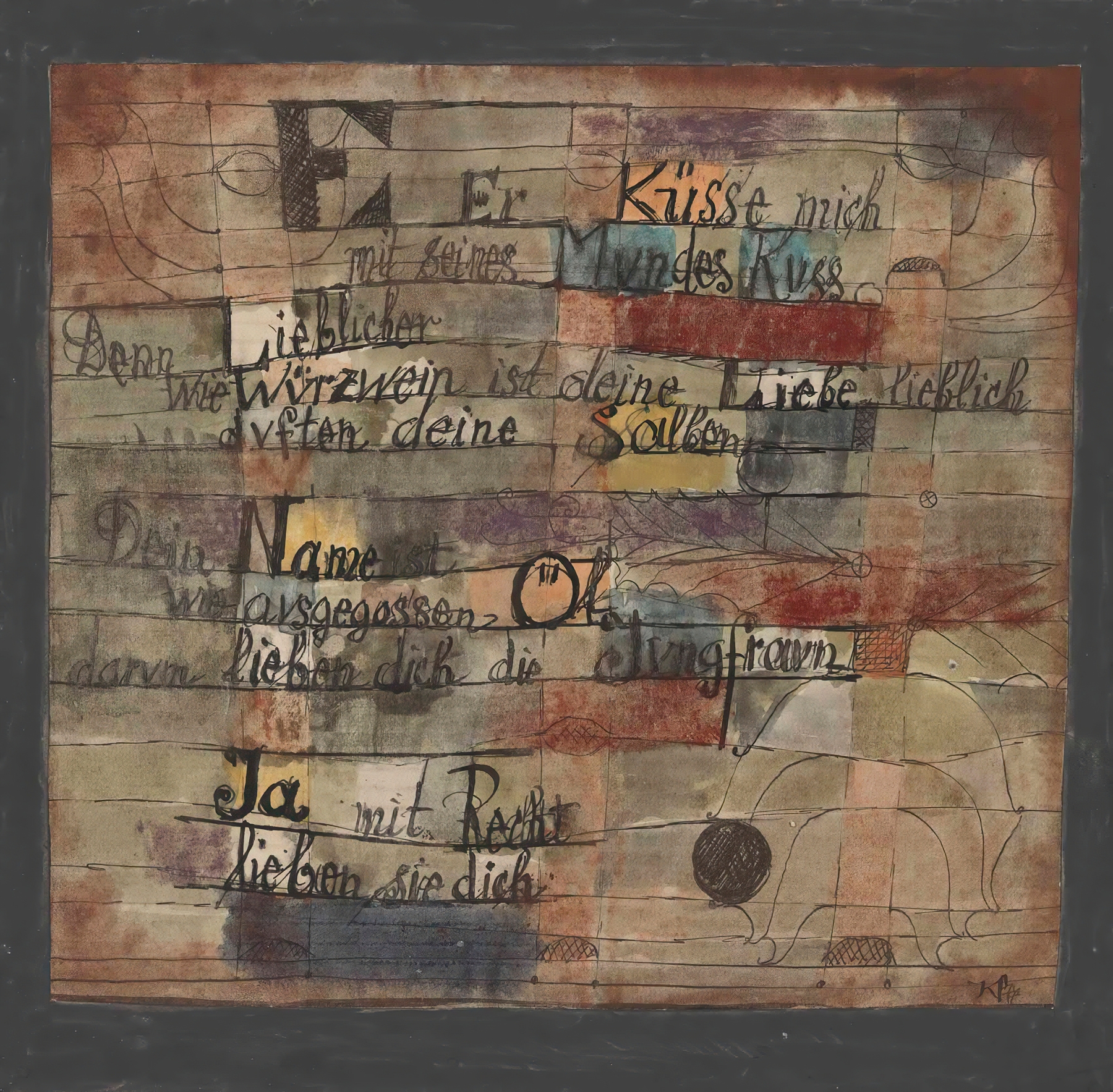 (From the Song of Songs) Version II. (1921)