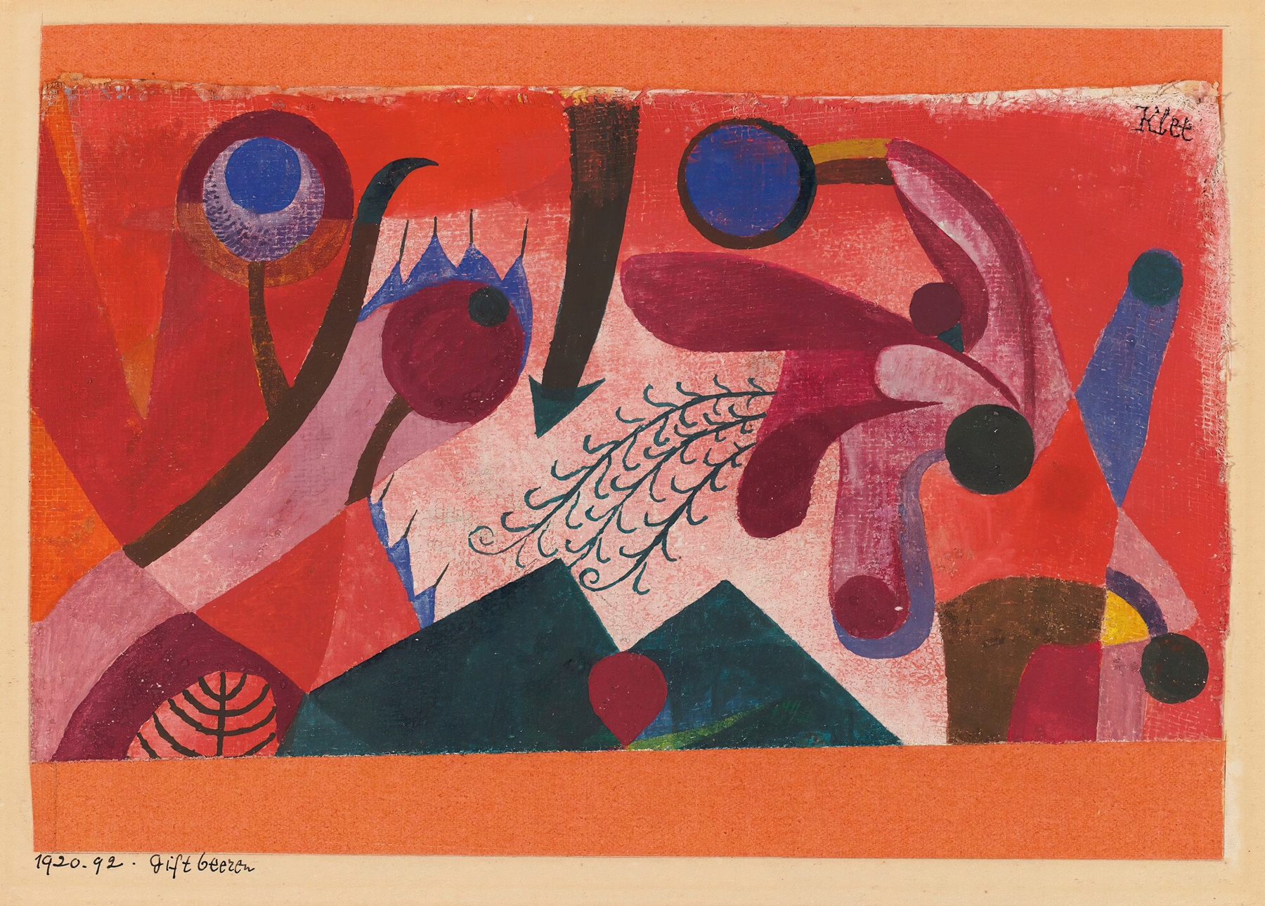 Giftbeeren (Poisonous Berries) (1920)