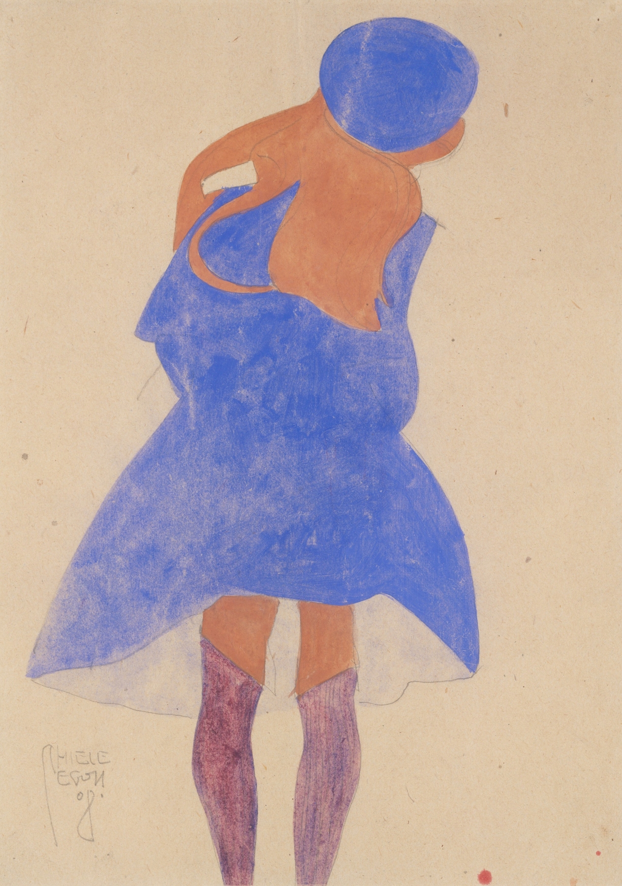 Standing Girl, Back View (1908)