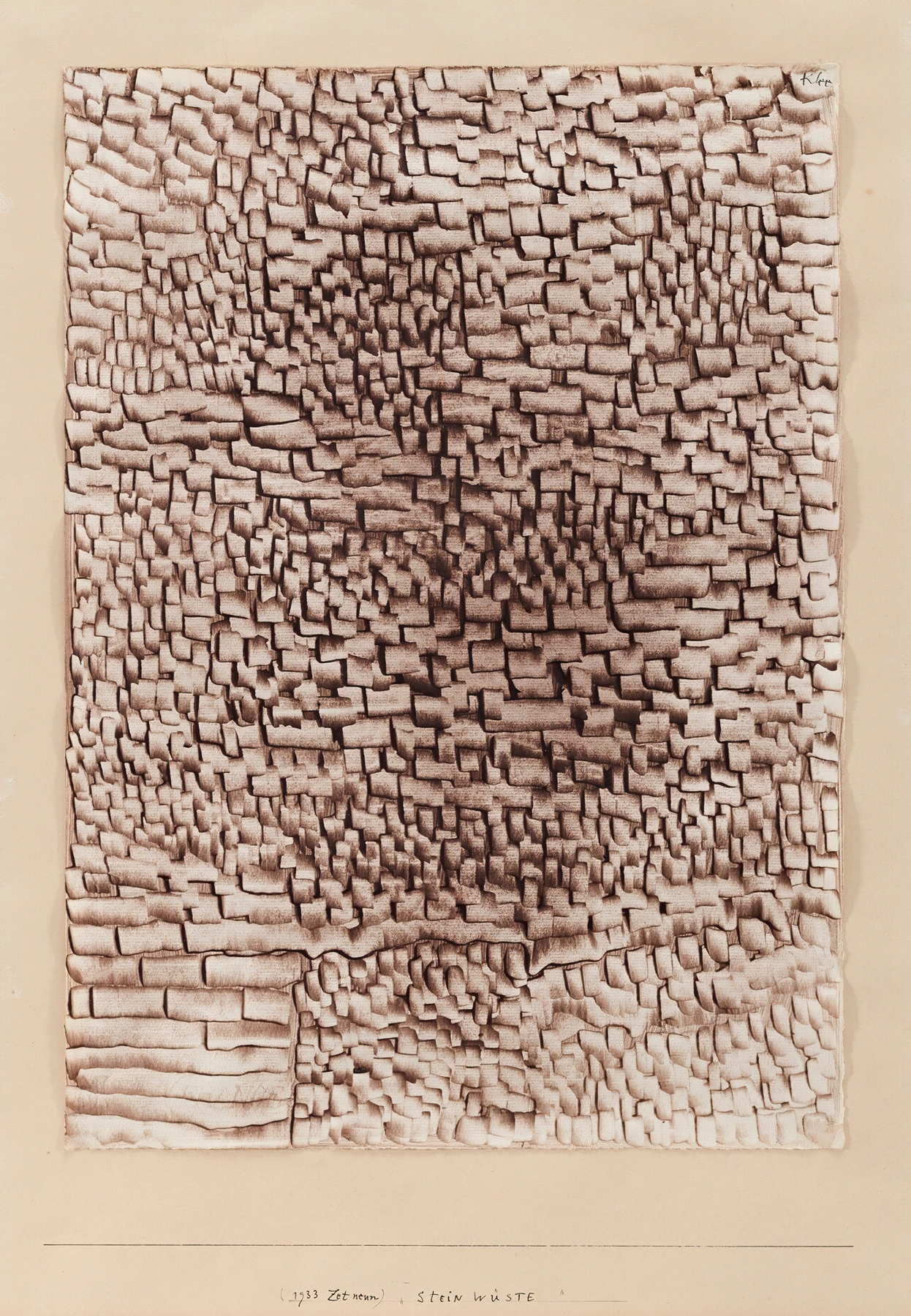 Steinwüste (Stone Desert) (1933)
