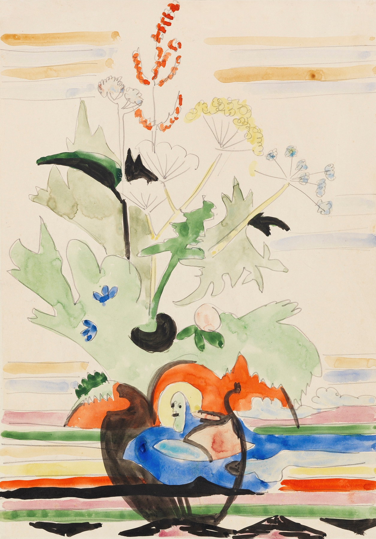 Stillleben mit Wiesenblumen (1929)