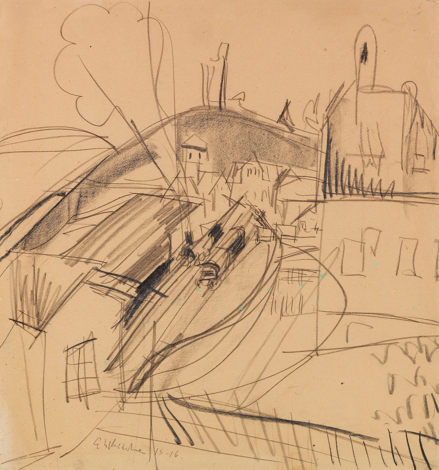 Bahnhof Königstein (1915-16)